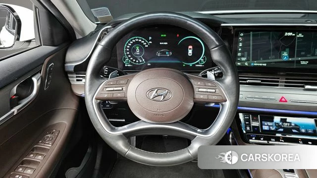Hyundai The New Grandeur IG Hybrid 2020 Белый из Кореи, фото 3