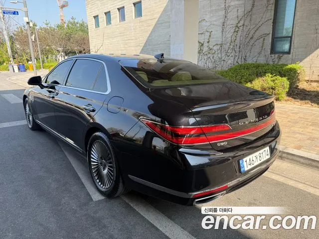 Genesis G90 2021 Черный из Кореи, фото 3