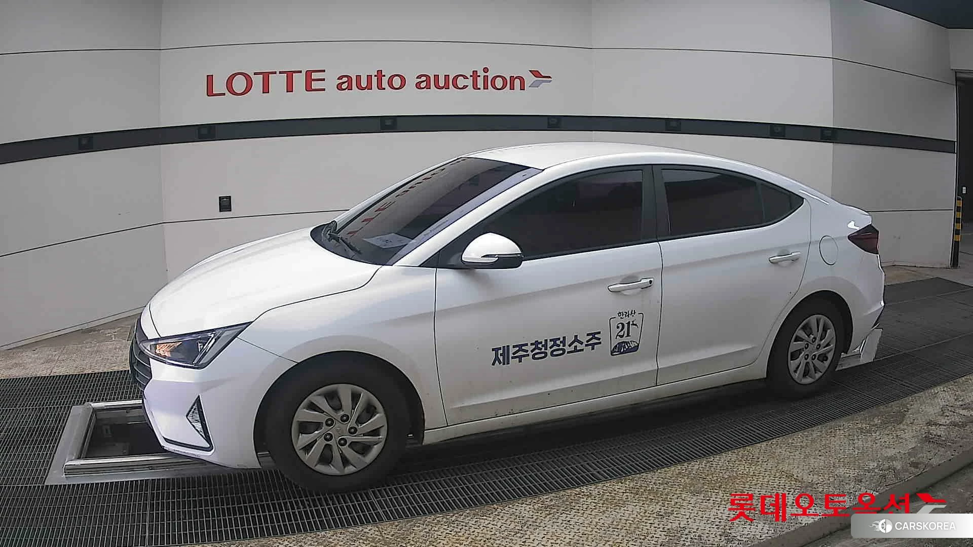 Hyundai Avante 2020 Polar White из Кореи, фото 3