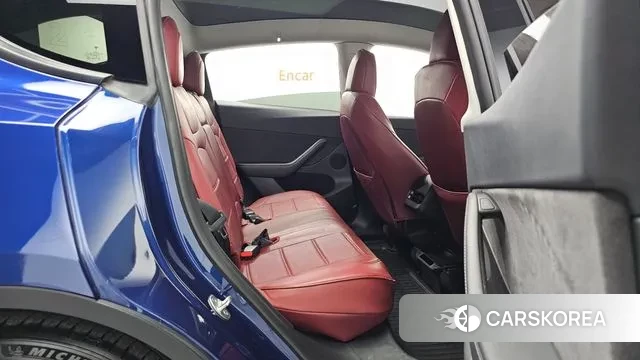 Tesla Model Y 2022 Синий из Кореи, фото 3