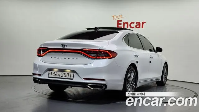 Hyundai Grandeur IG 2018 Белый из Кореи, фото 3