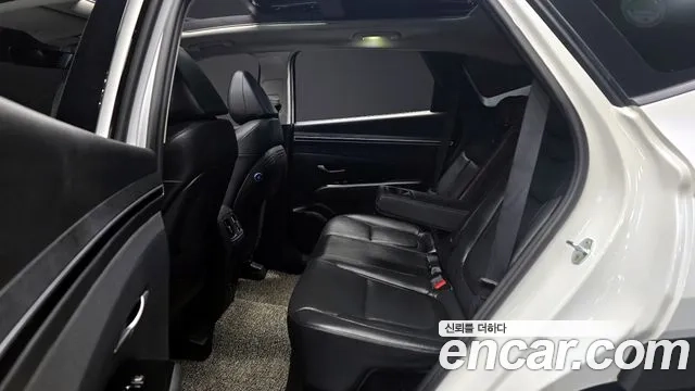 Hyundai Tucson Hybrid (NX4) 2021 Белый из Кореи, фото 3