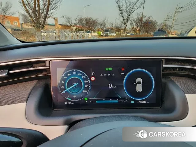 Hyundai Tucson Hybrid (NX4) 2022 Черный из Кореи, фото 3