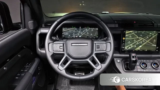 Land Rover Defender (L663) 2024 Черный из Кореи, фото 3