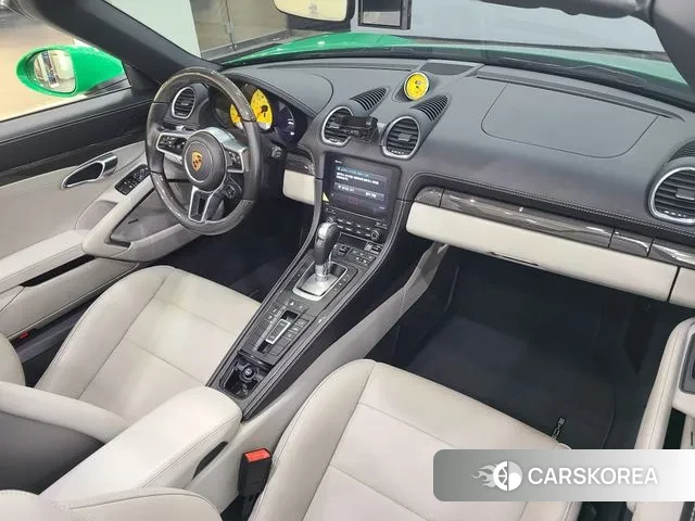 Porsche 718 Boxster 2021 Зеленый из Кореи, фото 3