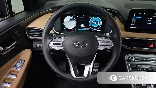 Hyundai The New Santa Fe 2022 Черный из Кореи, фото 3