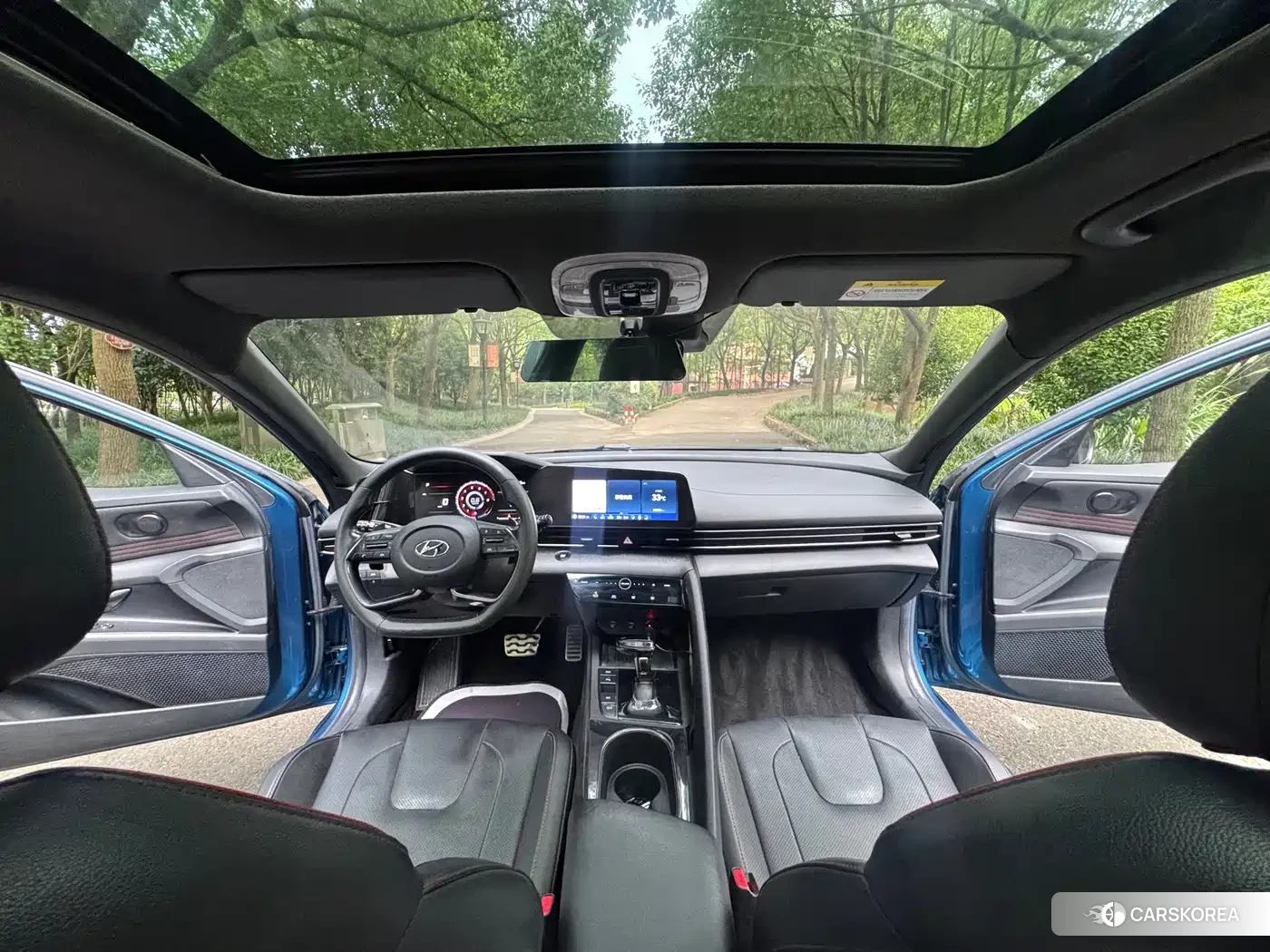 Hyundai Elantra 2021 Синий из Китая, фото 3