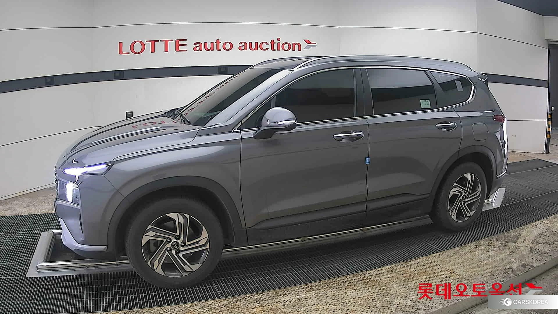 Hyundai Santa Fe 2022 Magnetic Grey Metallic из Кореи, фото 3