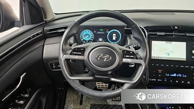 Hyundai Tucson Hybrid (NX4) 2021 Серый из Кореи, фото 3