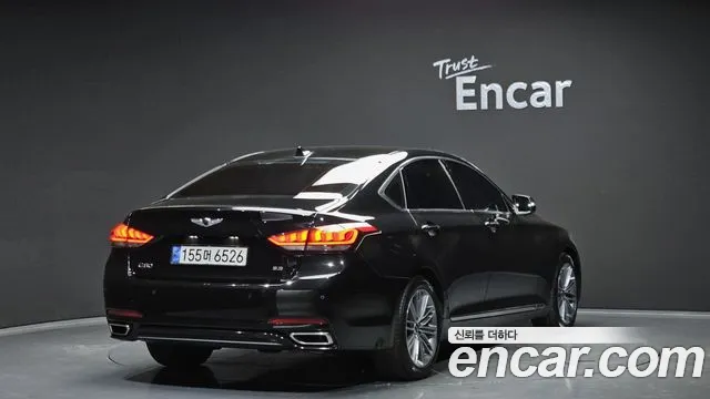 Genesis G80 2018 Черный из Кореи, фото 3