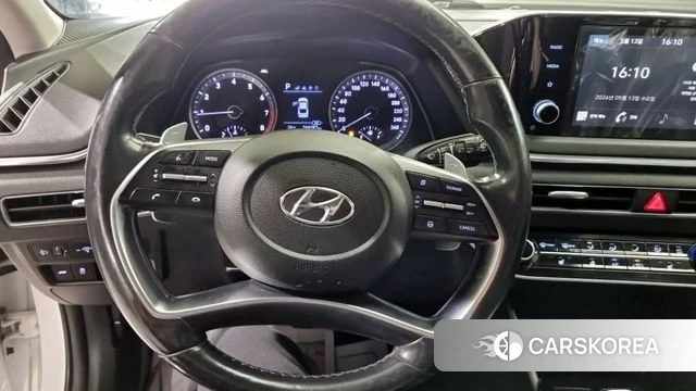 Hyundai Sonata (DN8) 2019 Белый из Кореи, фото 3