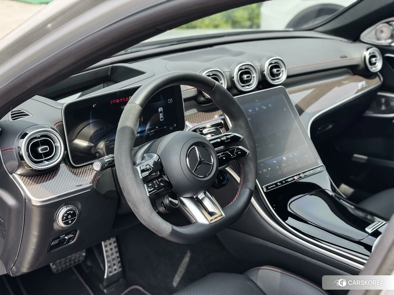 Mercedes-Benz C-class AMG PHEV 2024 Серебристо-серый из Китая, фото 3