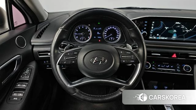 Hyundai Sonata (DN8) 2021 Белый из Кореи, фото 3