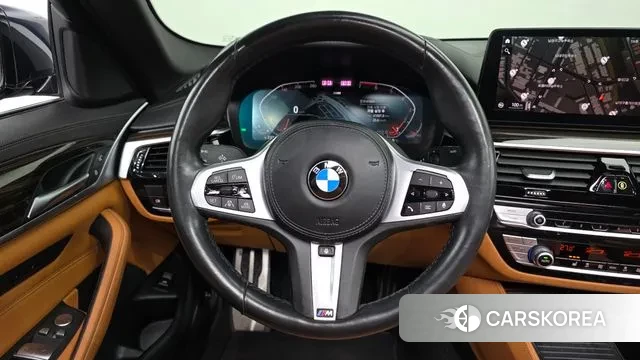 BMW 5 Series (G30) 2021 Синий из Кореи, фото 3