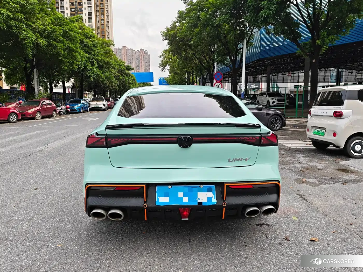 Chang'an Changan UNI-V 2023 Зеленый из Китая, фото 3