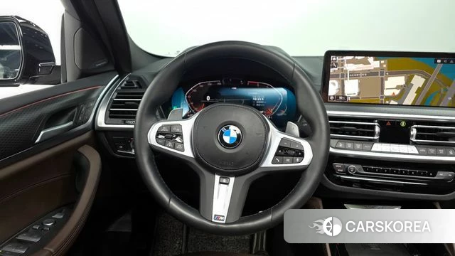 BMW X4 (G02) 2022 Черный из Кореи, фото 3