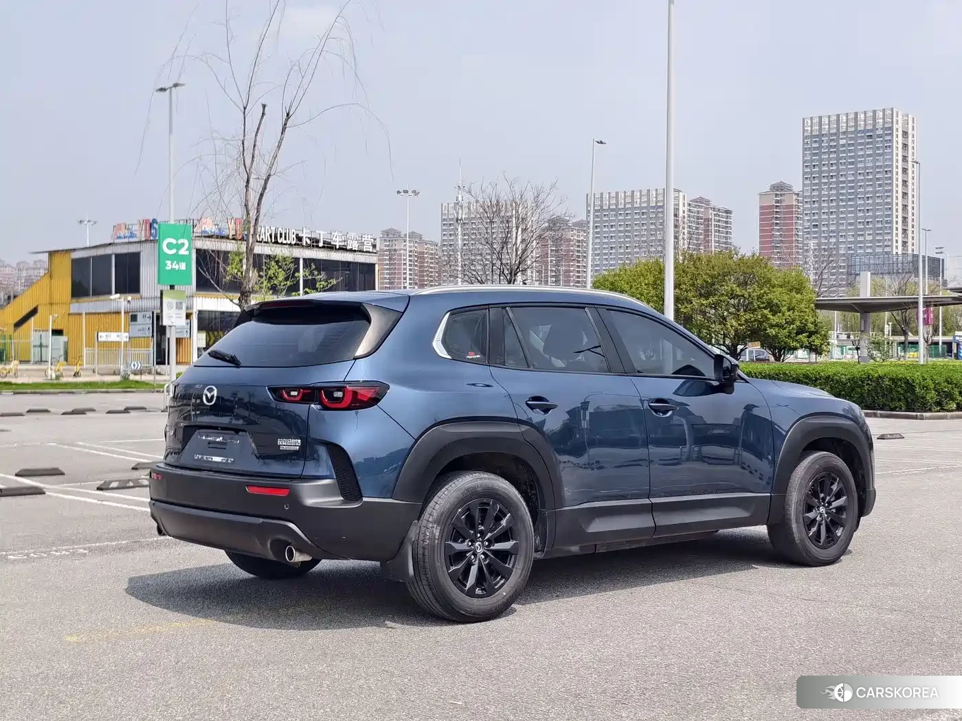 Mazda CX-50 2023 Синий из Китая, фото 4