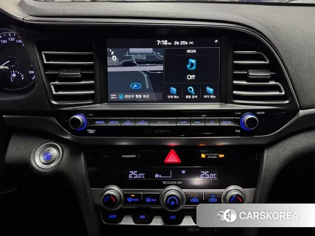 Hyundai The New Avante AD 2019 Синий из Кореи, фото 3