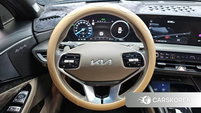 Kia K8 Hybrid 2021 Серый из Кореи, фото 3