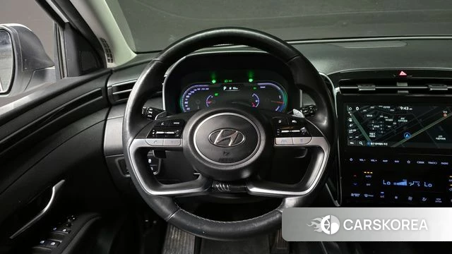 Hyundai Tucson Hybrid (NX4) 2020 Белый из Кореи, фото 3