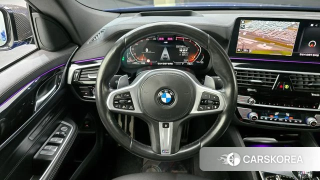 BMW 6 Series GT (G32) 2021 Синий из Кореи, фото 3