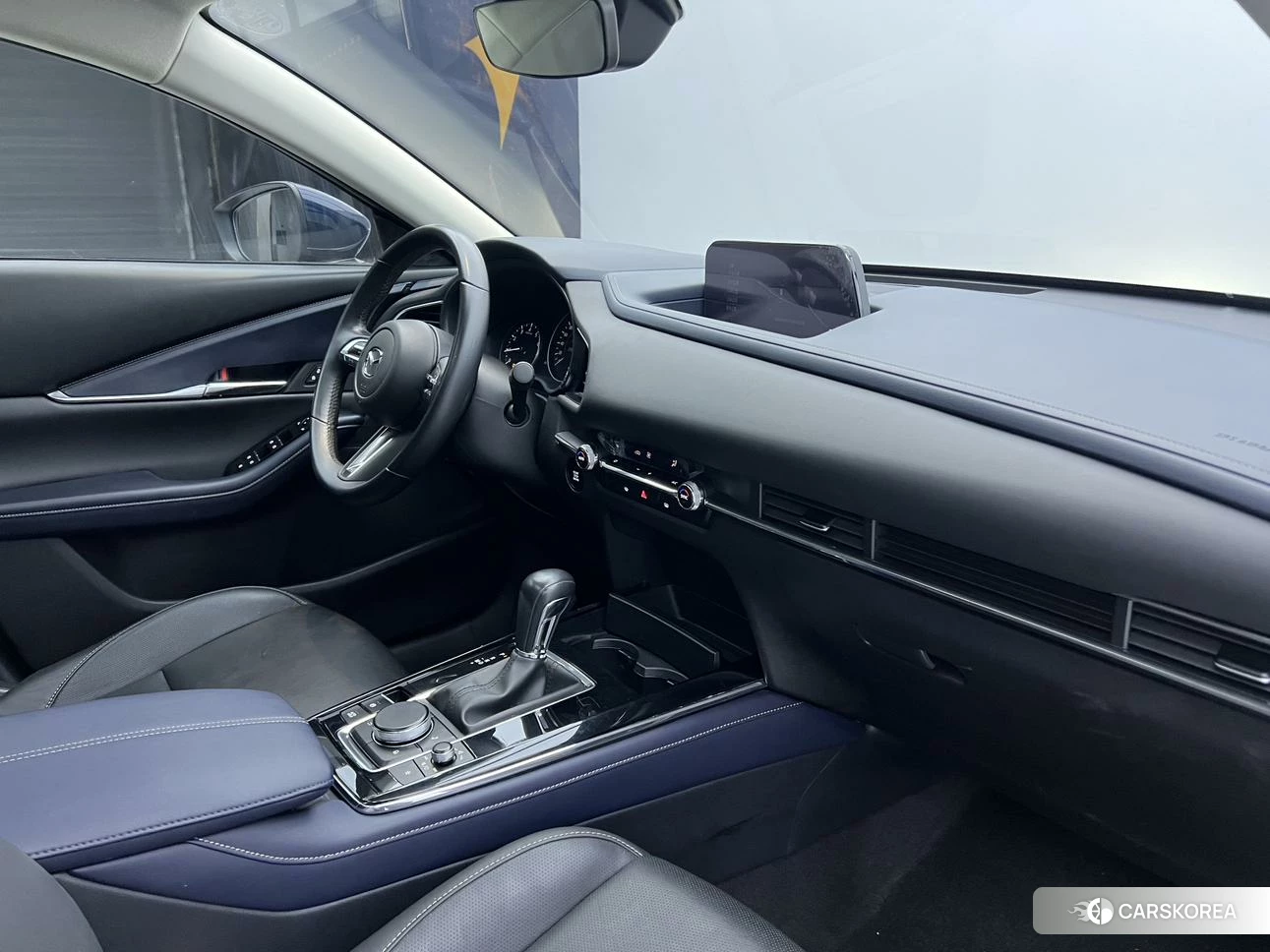 Mazda CX-30 2021 Синий из Китая, фото 3