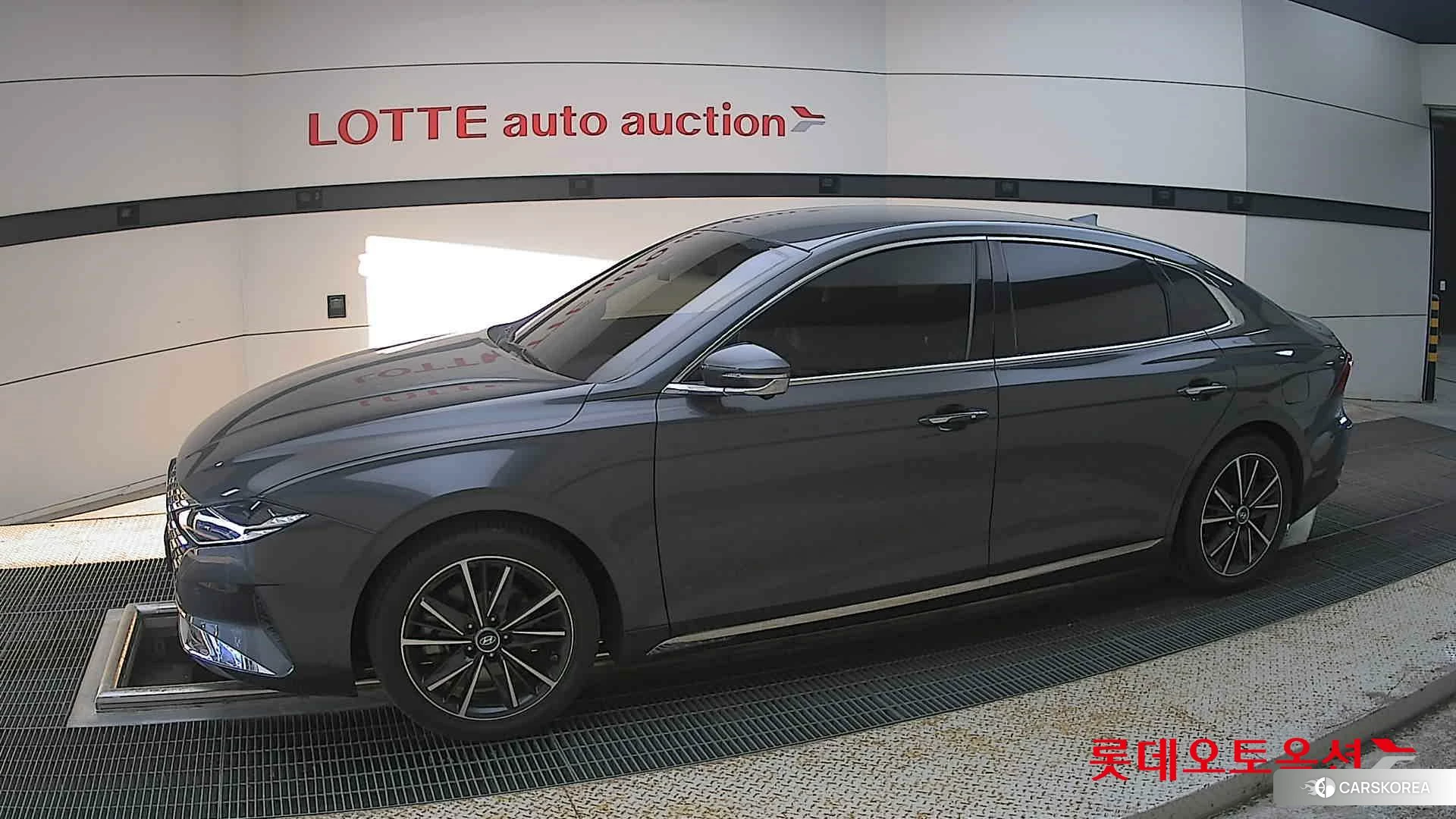 Hyundai Grandeur 2022 Nocturne Grey Metallic из Кореи, фото 3
