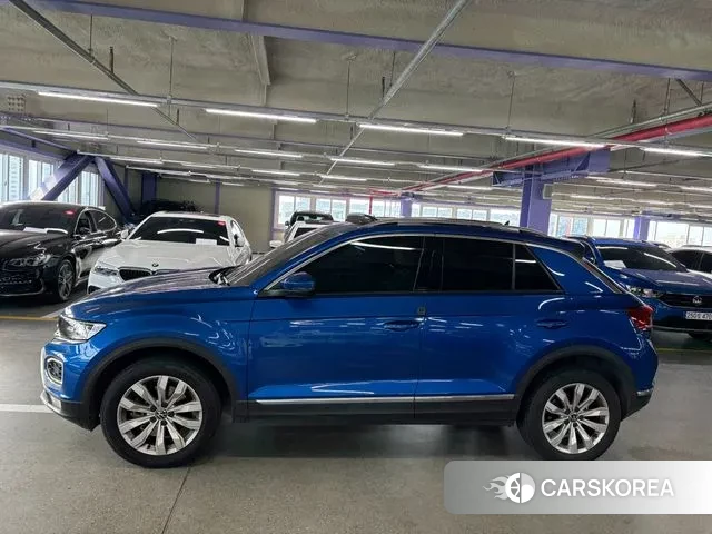 Volkswagen T-Roc 2021 Синий из Кореи, фото 3