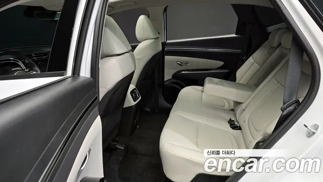 Hyundai Tucson Hybrid (NX4) 2023 Белый из Кореи, фото 3