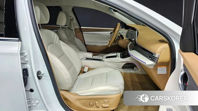 Hyundai The New Grandeur IG Hybrid 2020 Белый из Кореи, фото 3