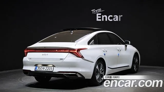 Kia K8 Hybrid 2023 Белый из Кореи, фото 3