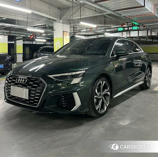 Audi A3 2023 Зеленый из Китая, фото 3
