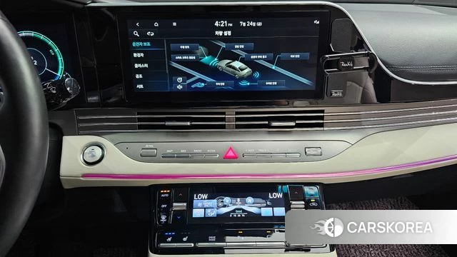 Hyundai The New Grandeur IG Hybrid 2022 Белый из Кореи, фото 3