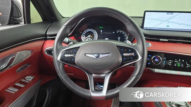 Genesis GV70 2021 Темно-зеленый из Кореи, фото 3