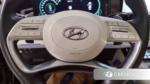Hyundai The New Grandeur IG Hybrid 2021 Черный из Кореи, фото 3