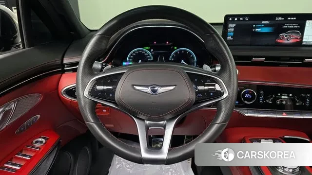 Genesis GV70 2021 Синий нефрит из Кореи, фото 3