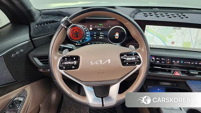 Kia K8 Hybrid 2023 Белый из Кореи, фото 3