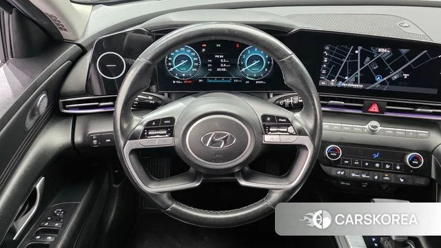 Hyundai Avante (CN7) 2021 Черный из Кореи, фото 3