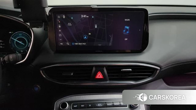 Hyundai The New Santa Fe 2022 Черный из Кореи, фото 3