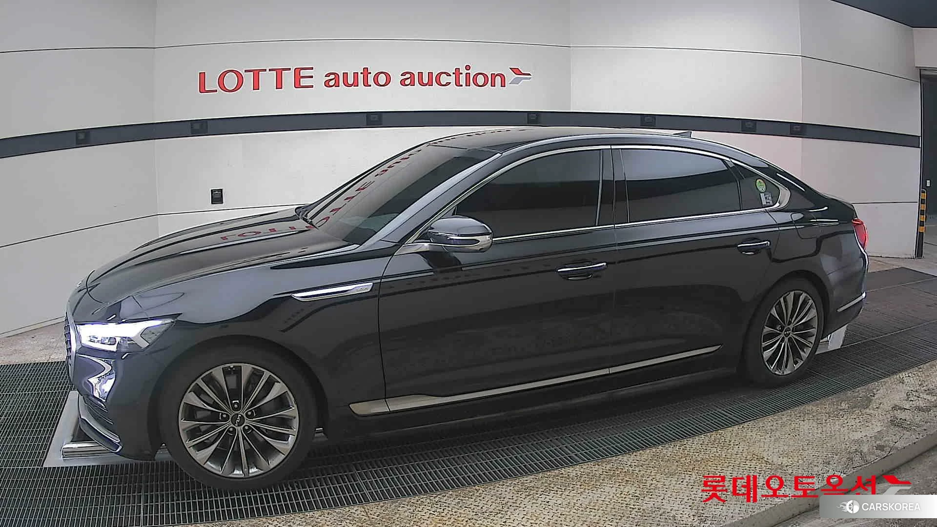 Kia K9 2022 Aurora Black Pearl из Кореи, фото 3