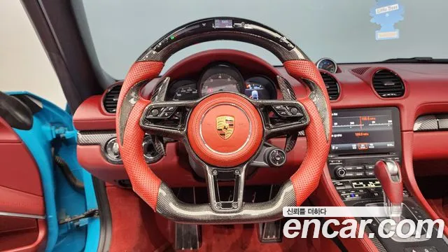 Porsche 718 Boxster 2018 Синий из Кореи, фото 3