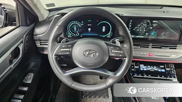 Hyundai The New Grandeur IG Hybrid 2020 Серый из Кореи, фото 3