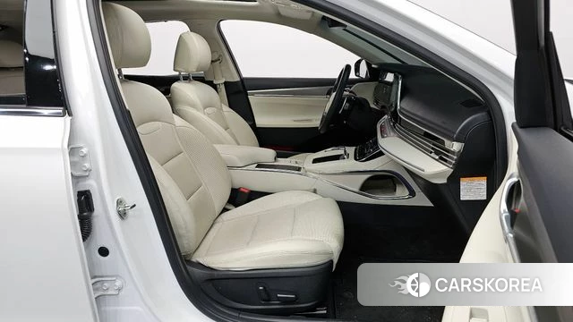 Hyundai The New Grandeur IG Hybrid 2022 Белый из Кореи, фото 3