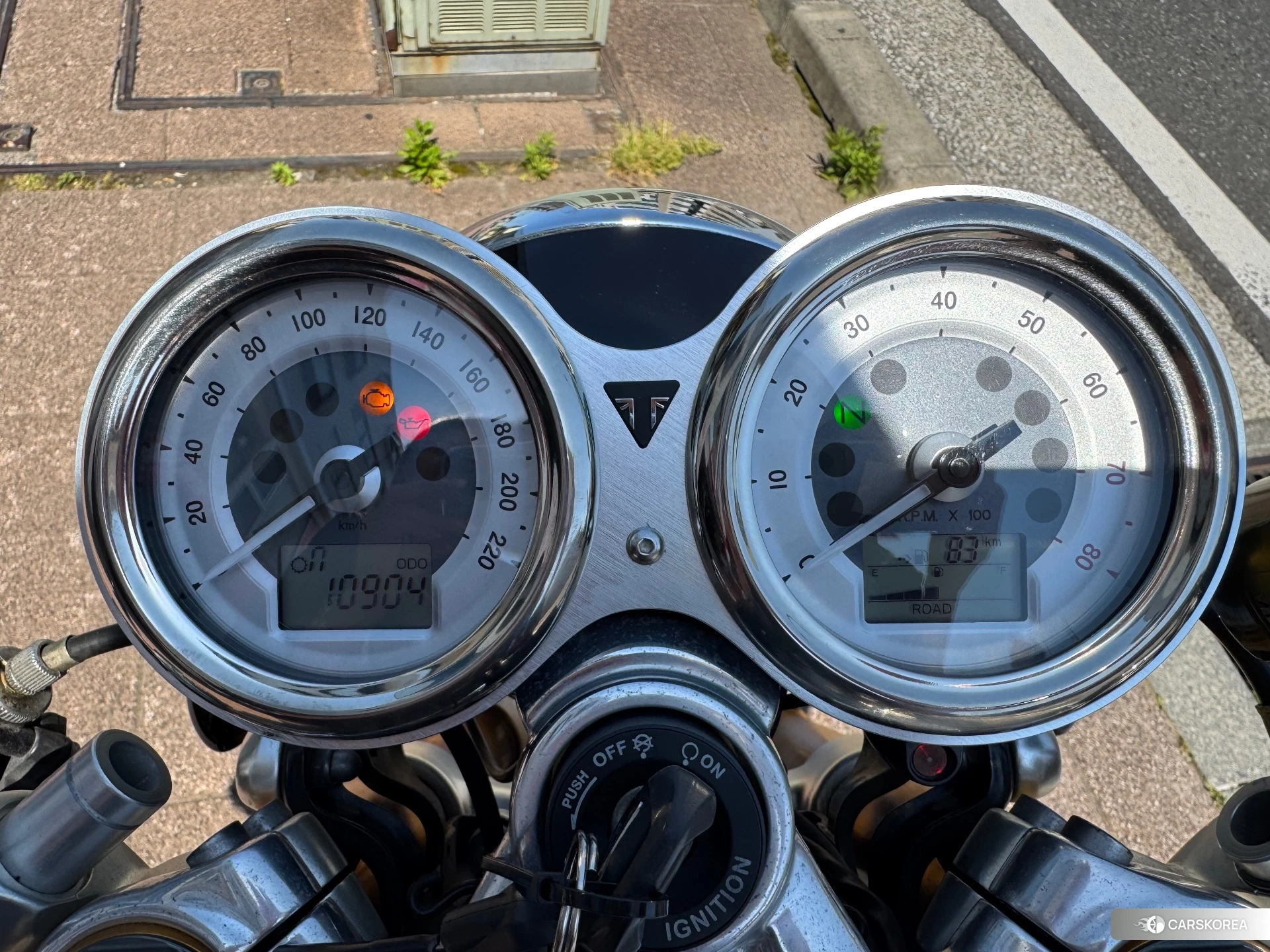 Triumph THRUXTON 1200R 2016 из Японии, фото 4