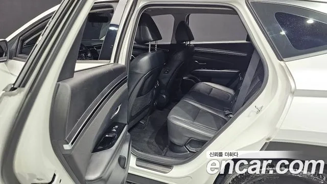 Hyundai Tucson Hybrid (NX4) 2021 Белый из Кореи, фото 3