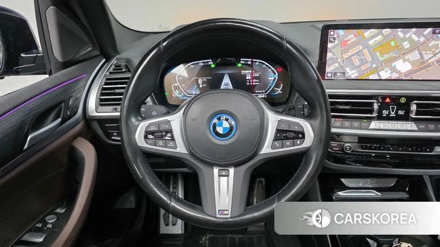 BMW iX3 2023 Синий из Кореи, фото 3