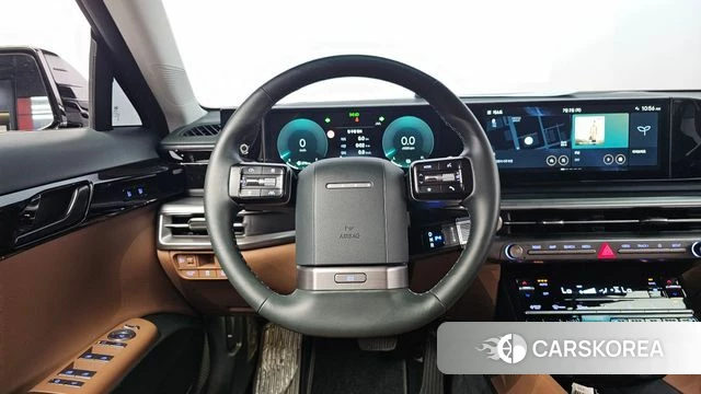 Hyundai Grandeur Hybrid (GN7) 2023 Черный из Кореи, фото 3