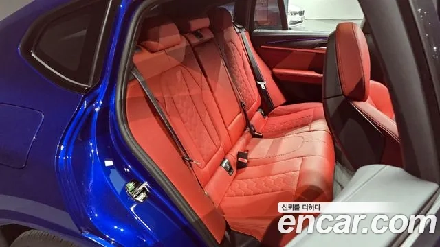 BMW X4M (G02) 2023 Синий из Кореи, фото 3