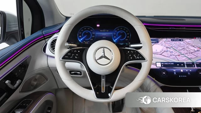 Mercedes-Benz EQS SUV X296 2023 Серебряный из Кореи, фото 3