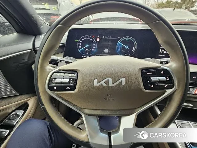 Kia K8 Hybrid 2022 Белый из Кореи, фото 3
